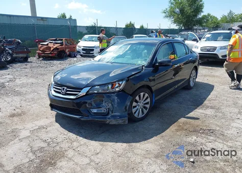2013 Honda Accord Ex-L V-6 from USA, damaged, VIN 1HGCR3F81DA006750